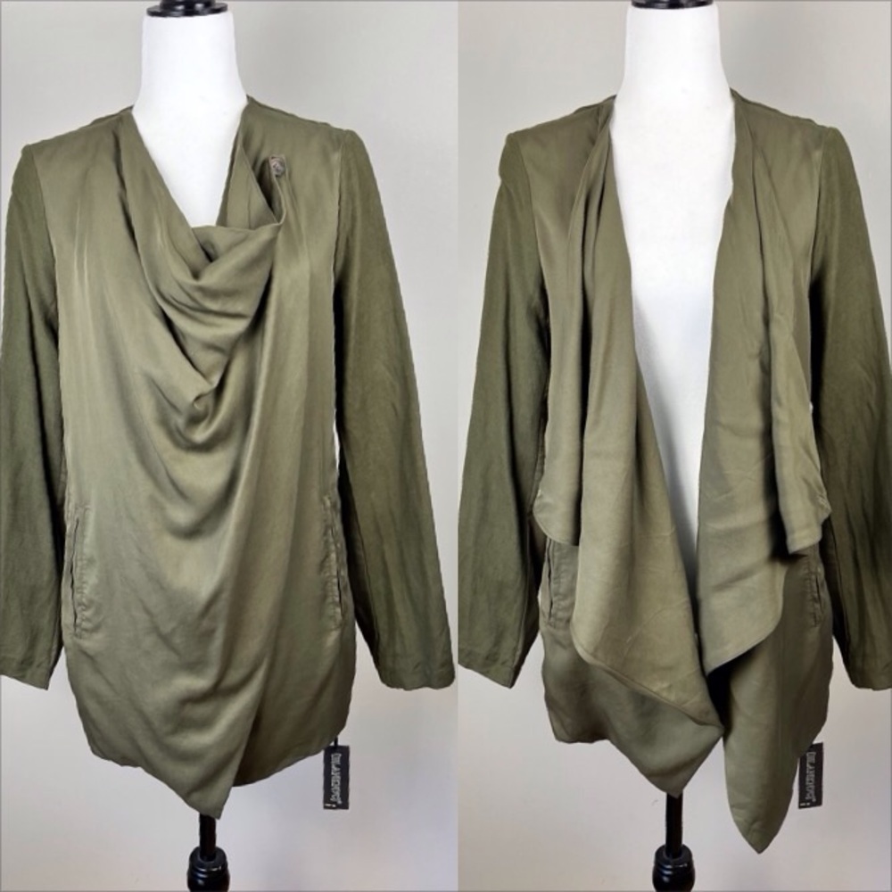 BLANK NYC Linen Blend Jacket